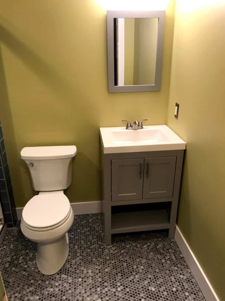 small bathroom remodel in Lehi, Utah
