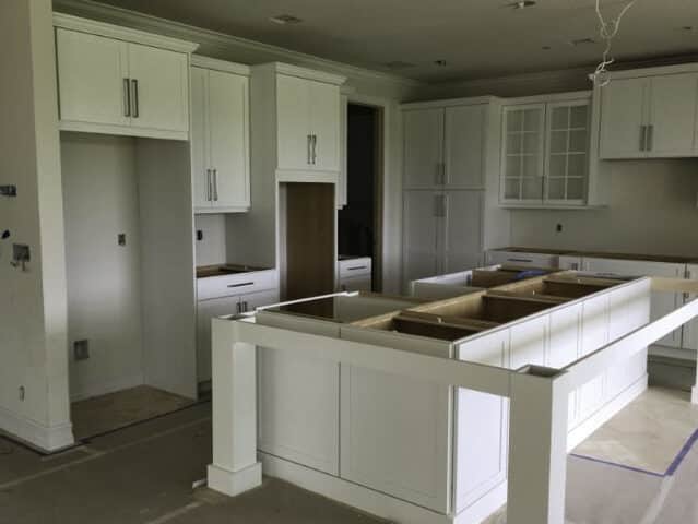 new residential kitchen cabinets