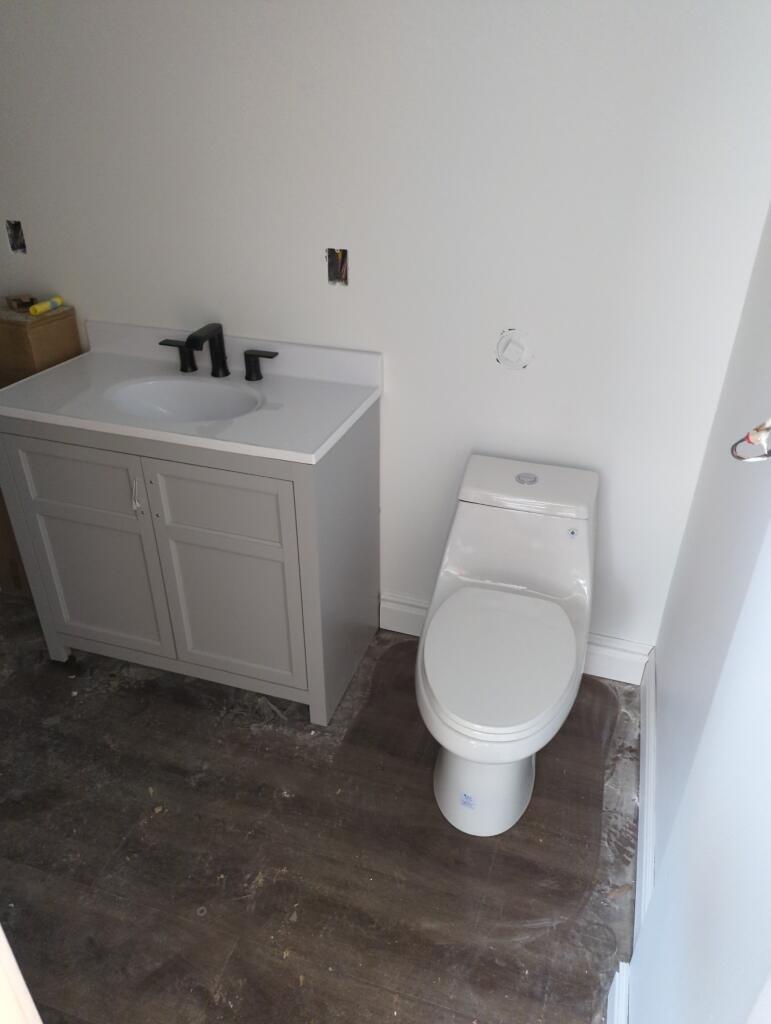 Here are some progress images from this Draper, Utah bathroom remodel. 